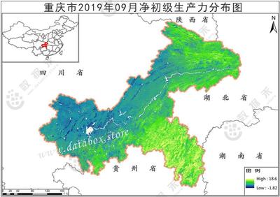 重庆市2019年净初级生产力逐月数据下载与存储支持服务指南